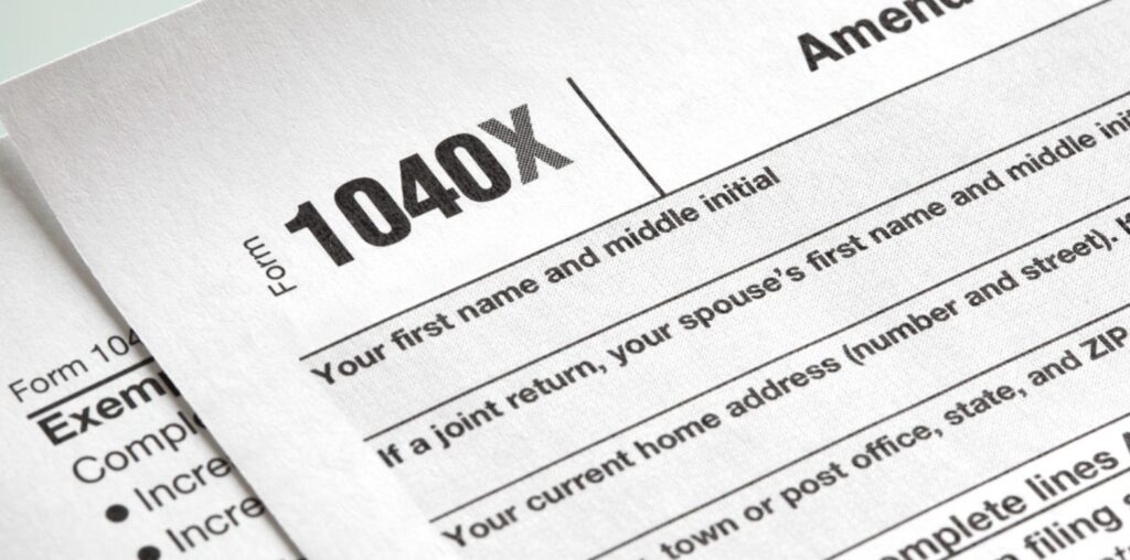 Form 1040-X