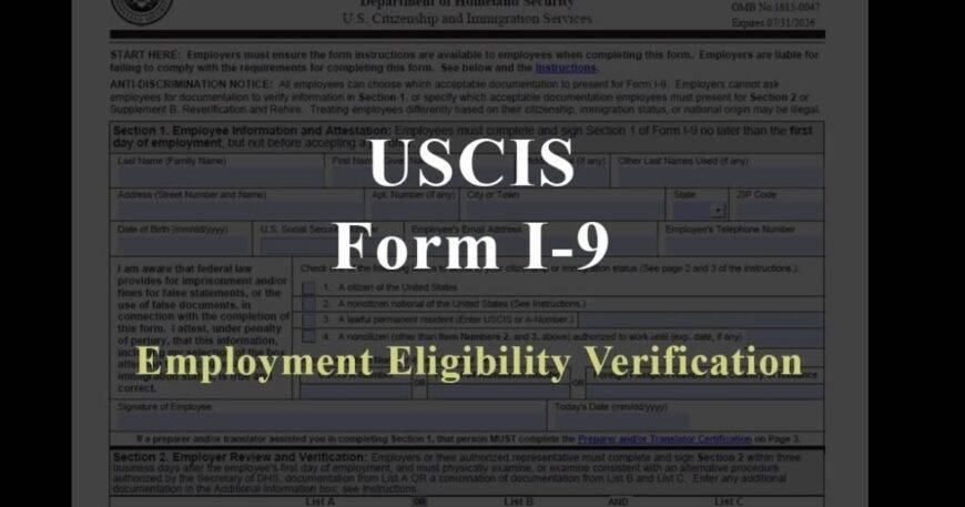 Employment Eligibility Verification