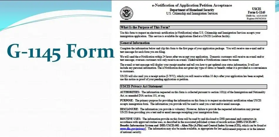 Why You MUST Submit Form G-1145: 5 Powerful Reasons to Stay Informed with USCIS Notifications 2 Form G-1145