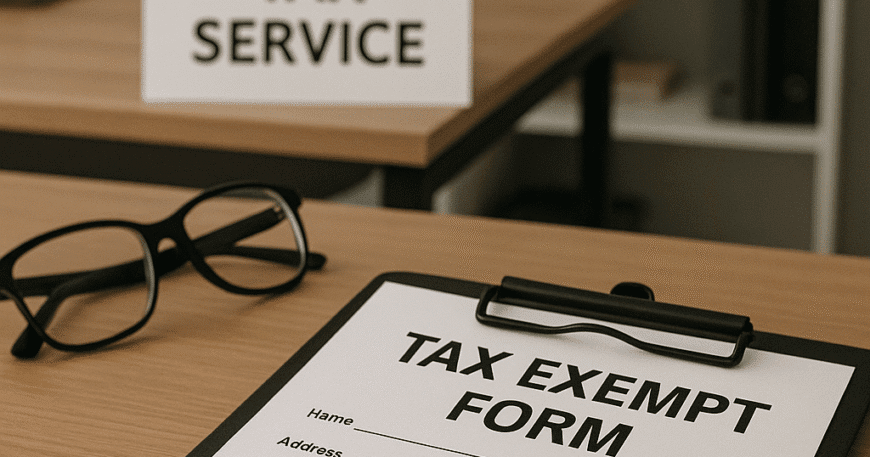 Tax Exempt Form