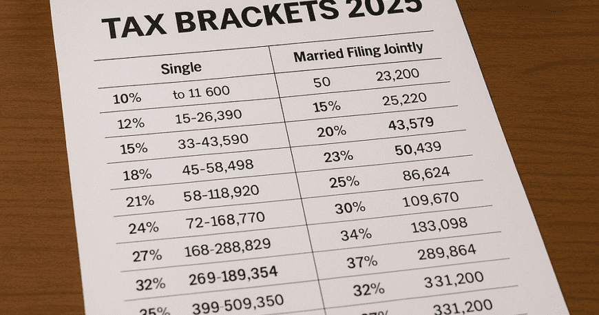 Tax Bracket 2025