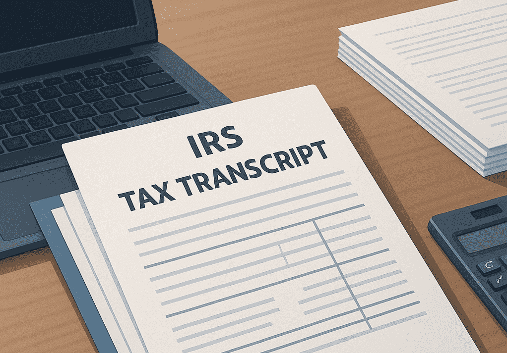 IRS Tax Transcript