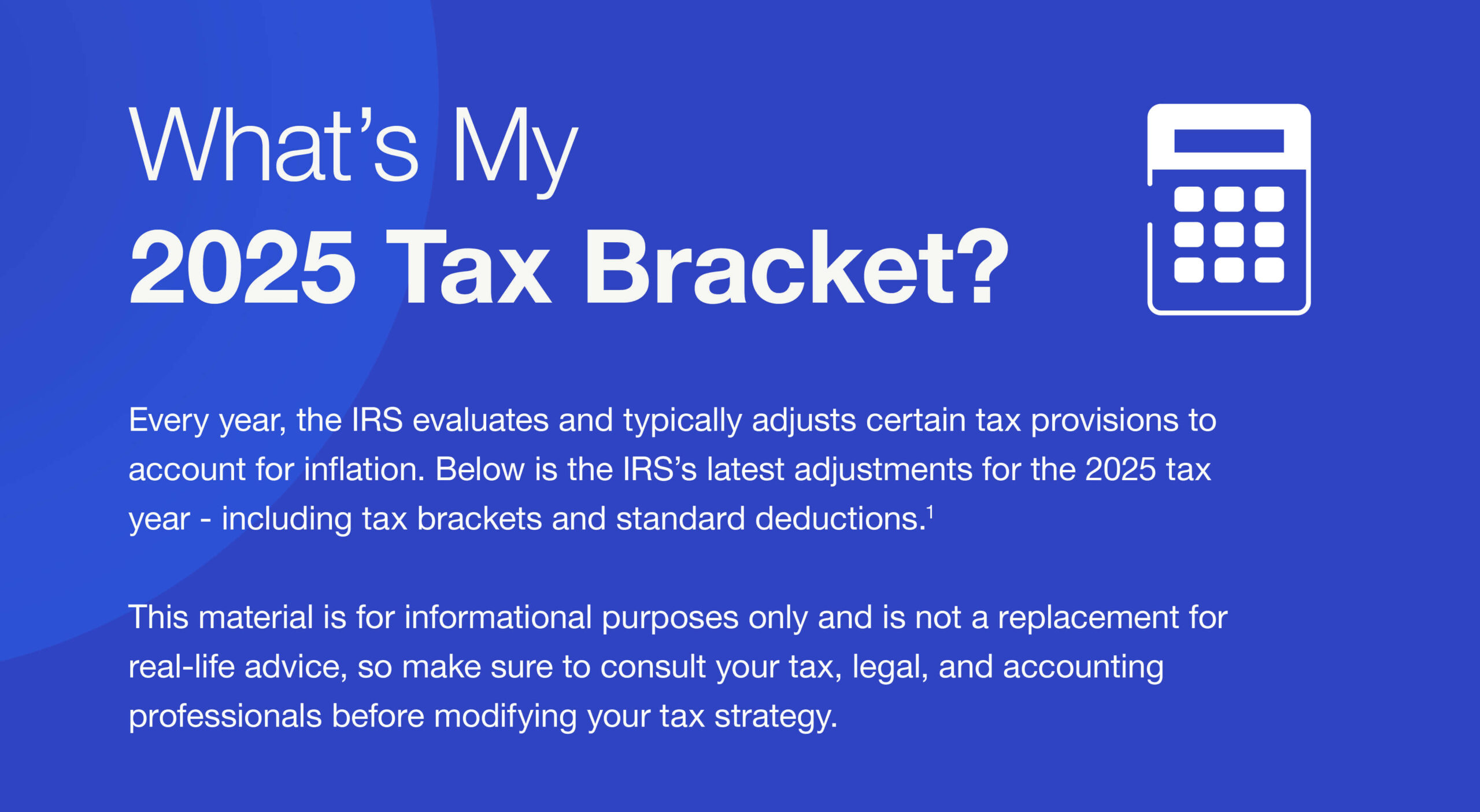 Blogs 12 2025 tax brackets