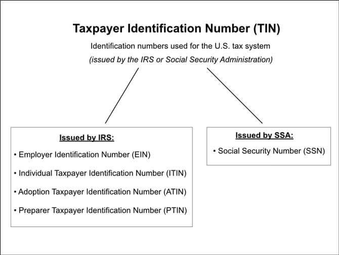 Federal ID Number Vs TIN