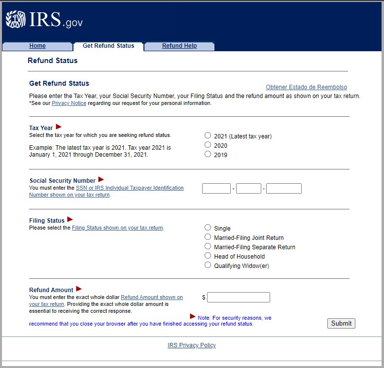 Blogs 26 IRS Refund