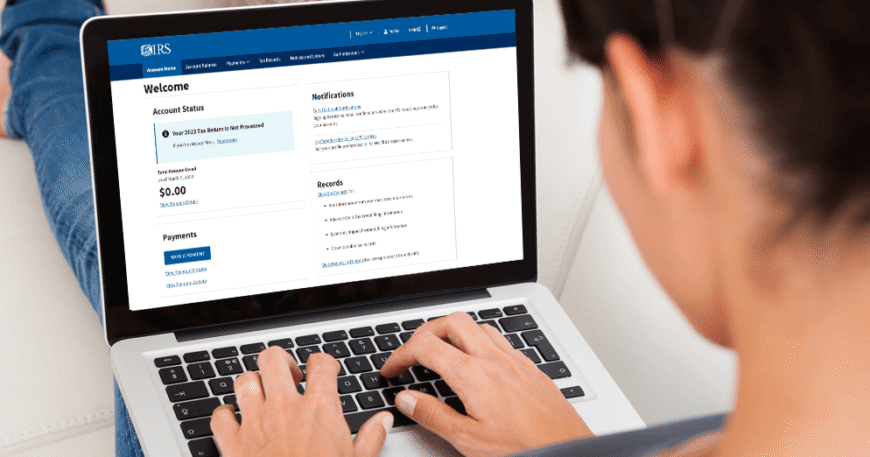 IRS Online Account