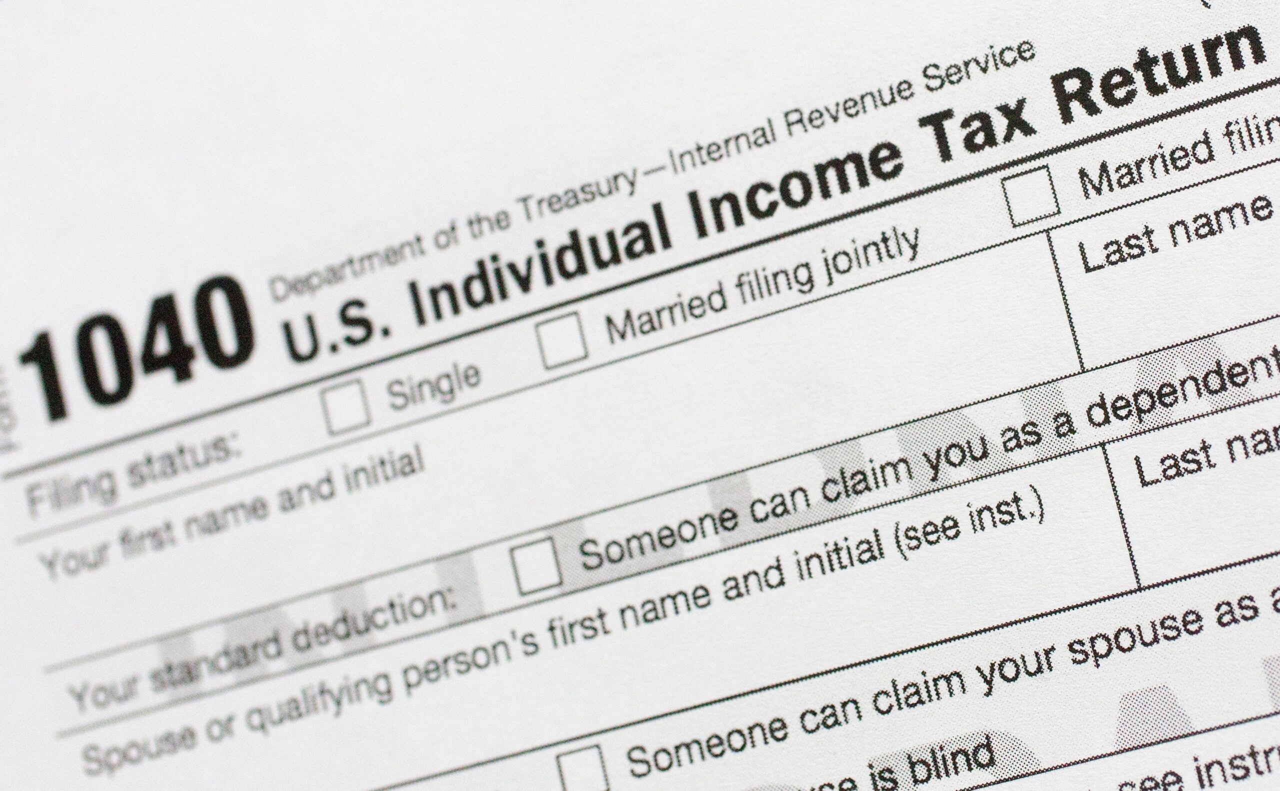 Federal Tax Return Status