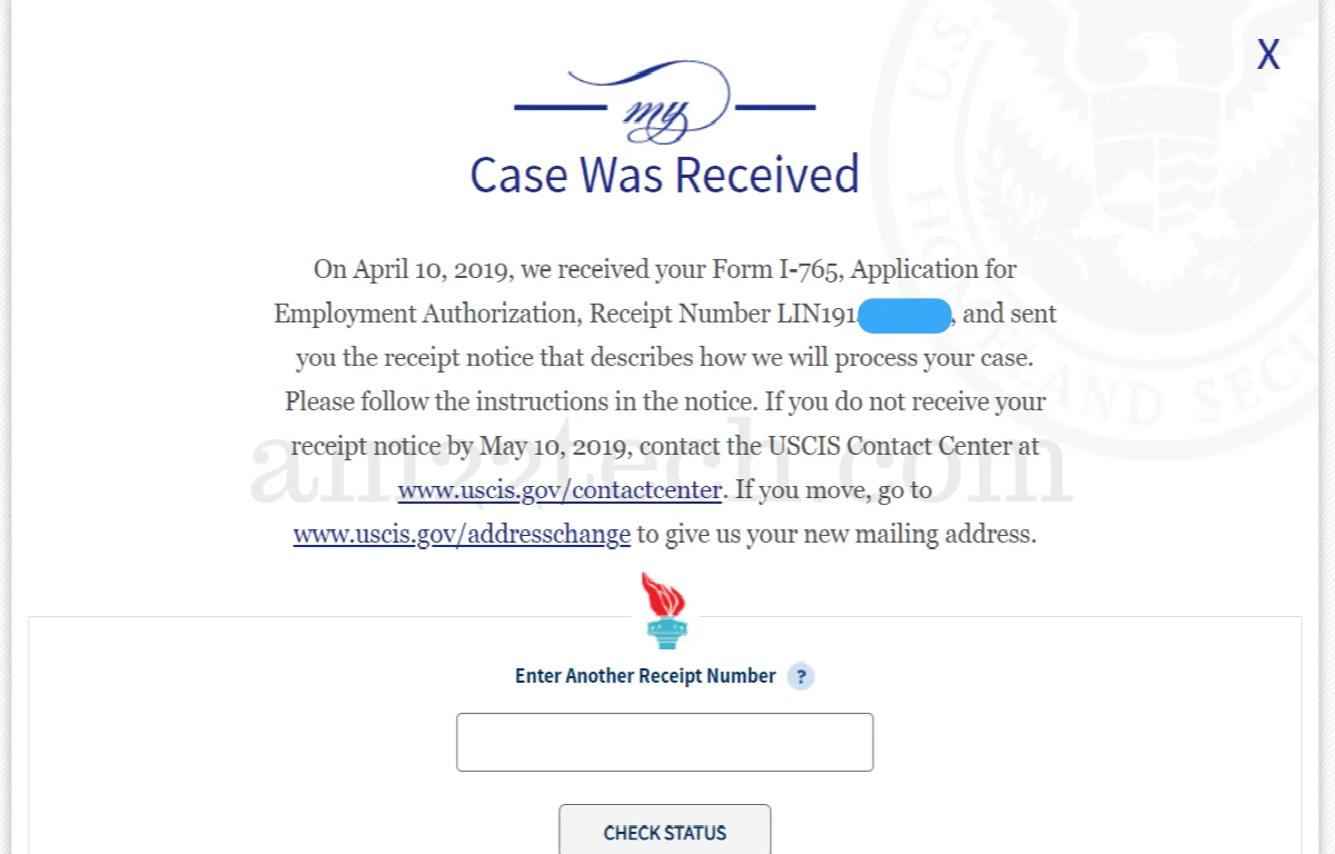 My Case Status